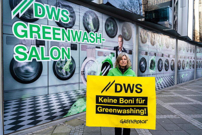 Greenwashing bei DWS: Greenpeace sieht Deutsche Bank in der Pflicht ...